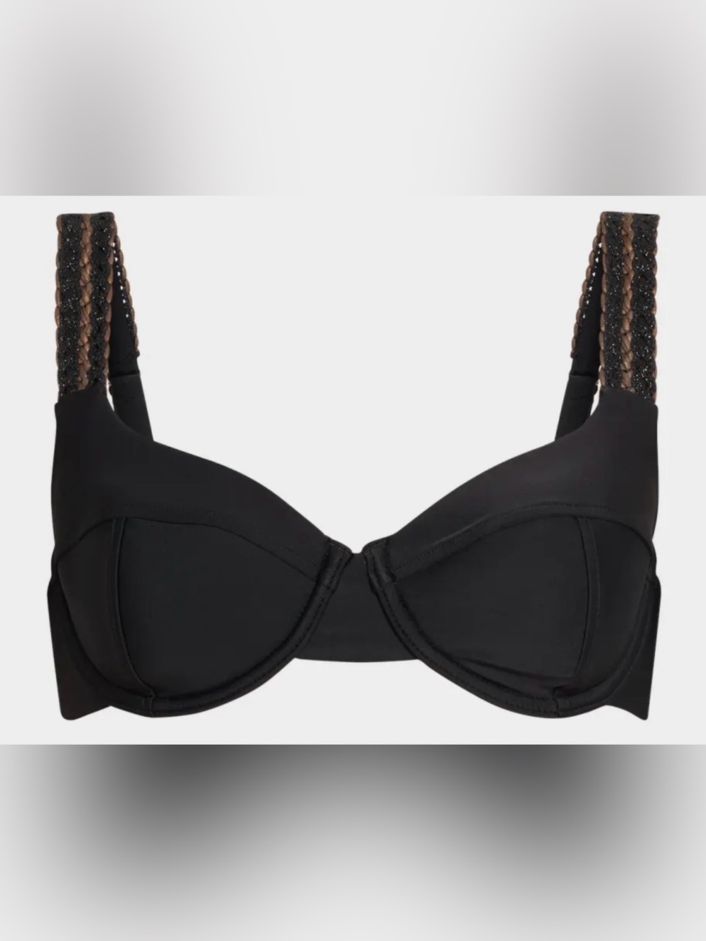 🖤 Ramy Brook Black Bikini Top – NWT – Size Small – $138 Retail